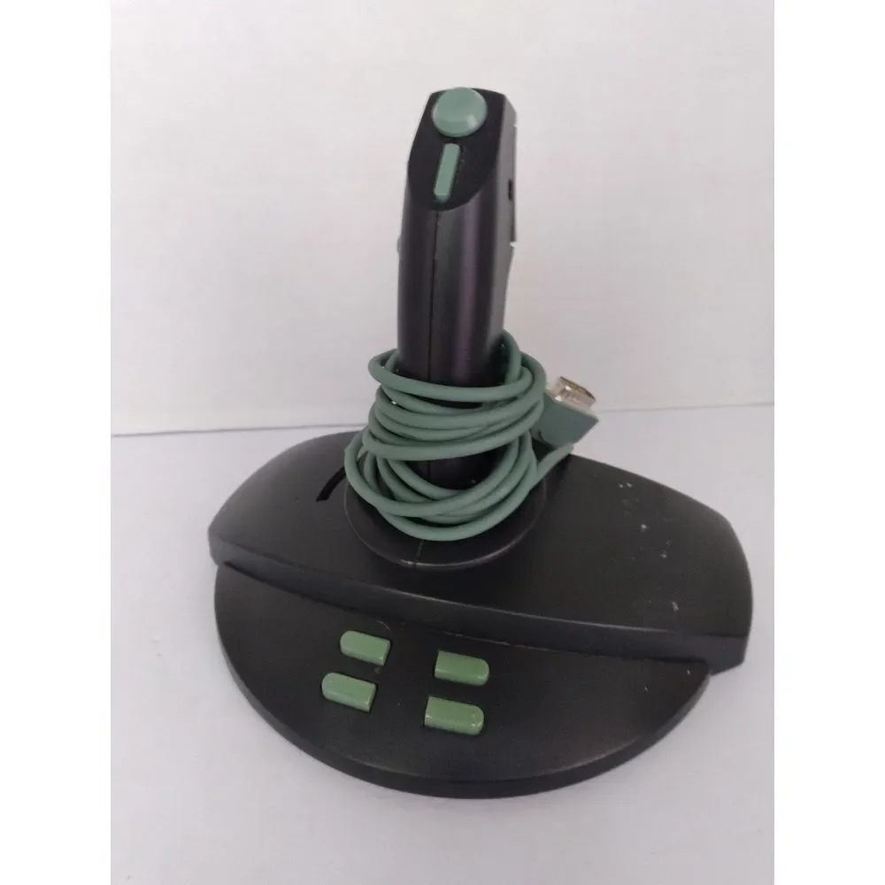 Vintage Retro Gaming Joystick Controller Serial Port‎ DB9 PC Flight Simulator